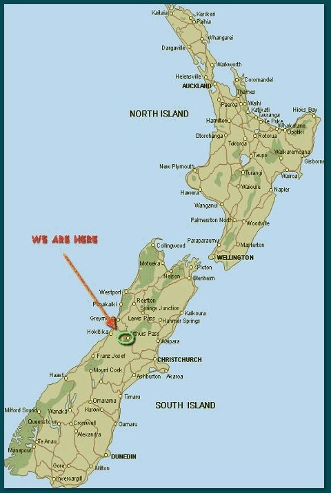 New Zealand Map